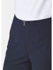 GOLDNER Kurzgröße:  Schlupfhose Martha, bi-elastisch, 3/4 in marine