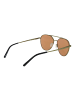 Serengeti Unisex Sonnenbrille Flieger Grün