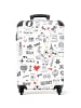 NoBoringSuitCases Suitcase, Handgepäck, Koffer, Reisekoffer Kritzeleien