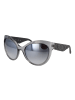 Guess Frauen Sonnenbrille Schmetterling Grau