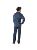 hajo Single-Jersey Schlafanzug in marine