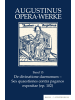 Brill Schöningh Buch - De divinatione daemonum - Sex quaestiones contra paganos expositae (ep.