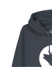 wat? Apparel Sweatshirt Röhrender Hirsch in India Ink Grey