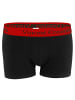 Vincent Creation® Boxershorts-Hipster 12 Stück in schwarz/rot