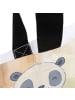 Mr. & Mrs. Panda Reisetasche Panda Pommes Gebet Design mit Spruch in Weiß