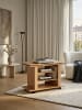 KADIMA DESIGN TV HiFi Bank OREGON Fernsehtisch drehbar & rollbar 75 x 38 x 51