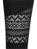 Urban Classics Urban Classics Damen Ladies Crochet Lace Inset Leggings in black