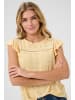 Kaffe Ärmellose Bluse KAtyra Regular fit in Straw CC.