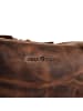 Greenburry Vintage Schultertasche Leder 42 cm braun