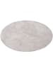 Snapstyle Hochflor-Teppich Livorno Rund in grau