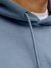 JACK & JONES PLUS Kapuzenpullover in Blue Mirage