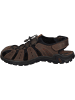 manitu Komfort-Sandalen, Komfort-Slipper in braun
