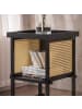 SoBuy Beistelltisch in Schwarz - (W) 32 x (H) 60 x (L) 40 cm