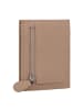 Bugatti Secure Slim Geldbörse RFID Schutz Leder 8 cm beige