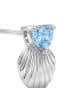 Amor Ohrstecker Silber 925, rhodiniert in Silber