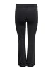 ONLY Carmakoma Flared fit jeans in Washed Black