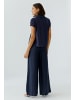 Oui Leinen Patch Bluse in darkblue