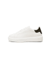 Marc O'Polo Sneaker in white cotton/black
