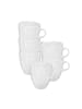 Seltmann Weiden 6er Set Becher VIP. 400 ml weiß in weiß