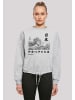 F4NT4STIC Oversize Sweatshirt Kanagawa in grau meliert