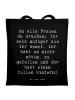Mr. & Mrs. Panda Stofftasche Spruch Mut und Hoffnung mit Spruch in Schwarz