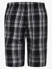 Schiesser Pyjama-Shorts Basic in marine grau