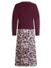 CARTOON Midikleid 2er Set in Taupe/Violett