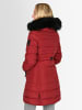 Navahoo Winterjacke Navahoo Lotusblüte Princess Damen Winter Steppjacke B897 in Rot