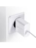 COFI 1453 NETZ-Ladegerät mit USB Typ C - 3A 45W Anschluss mit PD in Weiß