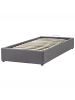 Beliani Einzelbett DINAN in Grau - (W) 97 x (H) 31 x (L) 214 cm