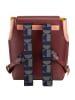 DuDu City Rucksack Leder 30 cm in burgundy