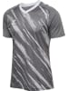 Hummel T-Shirt Raglanärmel Hmlmatch Erwachsene in STEEL GRAY/WHITE