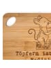 Mr. & Mrs. Panda jausenbrett Maus Töpfern mit Spruch in Braun