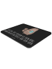 Mr. & Mrs. Panda Mouse Pad Katze Dose mit Spruch in Schwarz