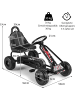 COSTWAY Gokart von 3-6 Jahren in Schwarz