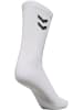 Hummel 6-er Set Sport Freizeit Basic Socken mit Logo in Schwarz-Weiß