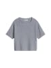 Marc O'Polo Kurzarm-Pullover oversize in Grey Horizon