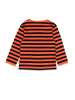Toby Tiger Langarmshirt mit Gespenster-Applikation in orange