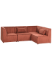 Beliani 4-tlg Modulsofa LEMVIG in Braun
