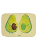 Mr. & Mrs. Panda Badteppich Avocado Pärchen ohne Spruch in Gelb Pastell