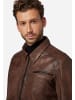 Ricano Lederjacke Shelby in Braun