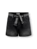 KIDS ONLY Jeans-Shorts in Washed Black