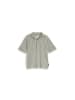 TOM TAILOR Denim Halbarmhemd in sea spray green stripe