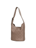 Guess Cresidia II - Beuteltasche (black logo) in dark taupe logo