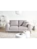 Beliani 2-Sitzer Sofa REINEN in Grau/Schwarz - (W) 174 x (H) 87 x (L) 95 cm