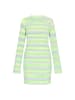 myMo Dress in green multicolor