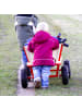 relaxdays 4x Sackkarrenrad "3.00-4" in Blau/ Rot