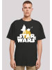 F4NT4STIC Oversize T-Shirt Star Wars The Mandalorian ZZZ in schwarz