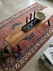 KADIMA DESIGN Esszimmerbank 120x40x45,5 cm Massivholz / Metall mit