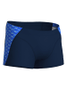 Arena Monogram Swim Short in Dunkelblau